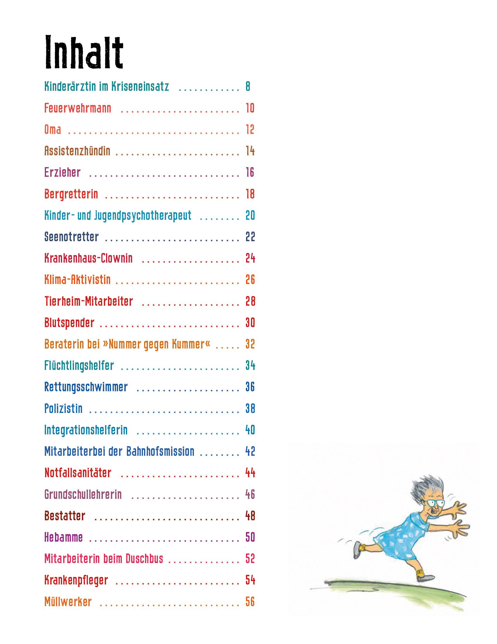 Beispielinhalt (Bild) Alle helfen