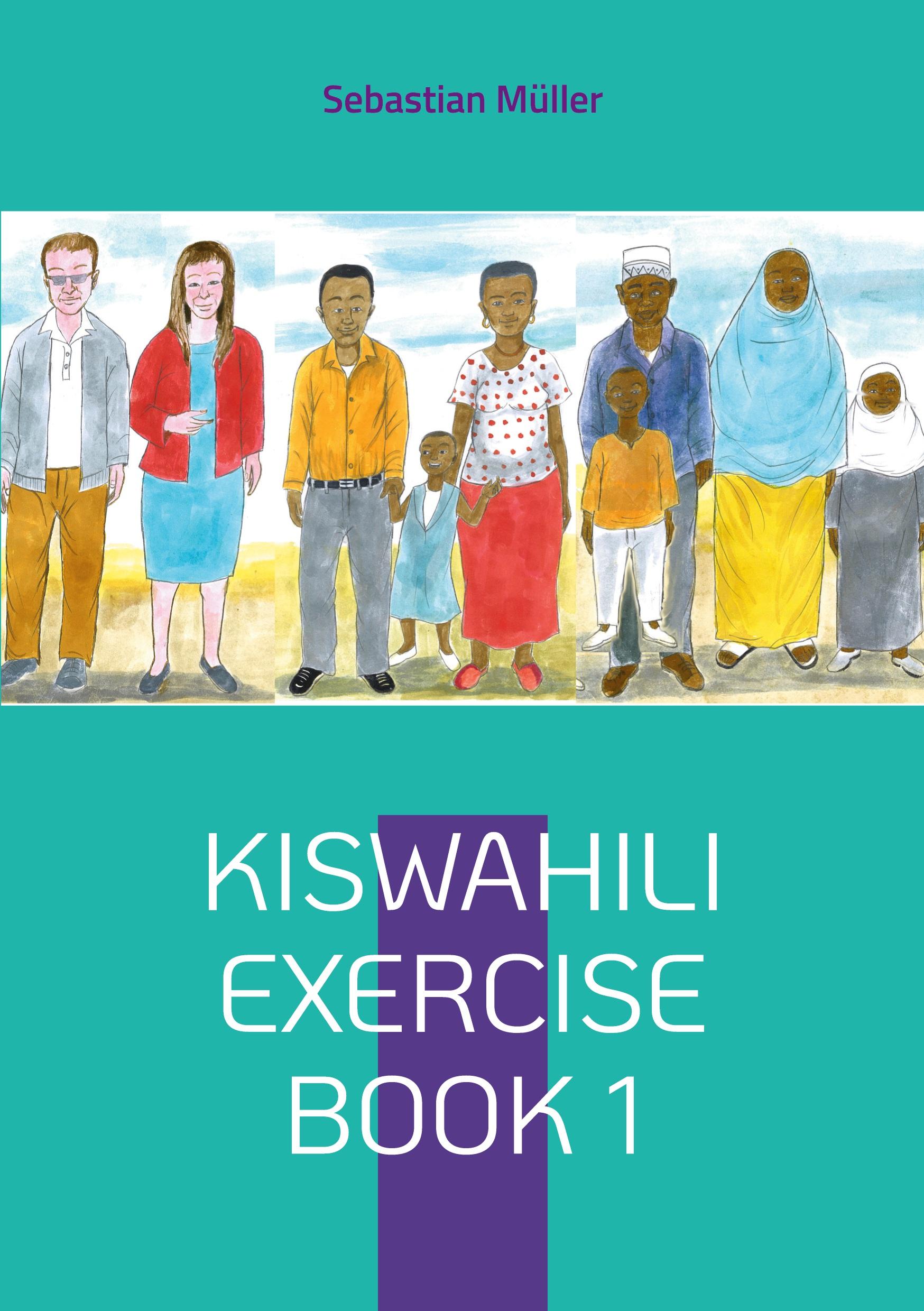 Vorderes Coverbild Kiswahili exercise book 1