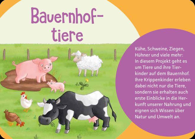 Beispielinhalt (Bild) Mini-Projekte für Krippenkinder