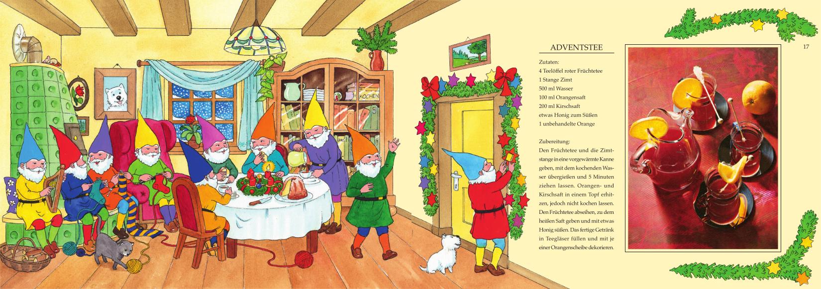 Beispielinhalt (Bild) Zwergenstübchen-Schuber - Weihnachtsbacken