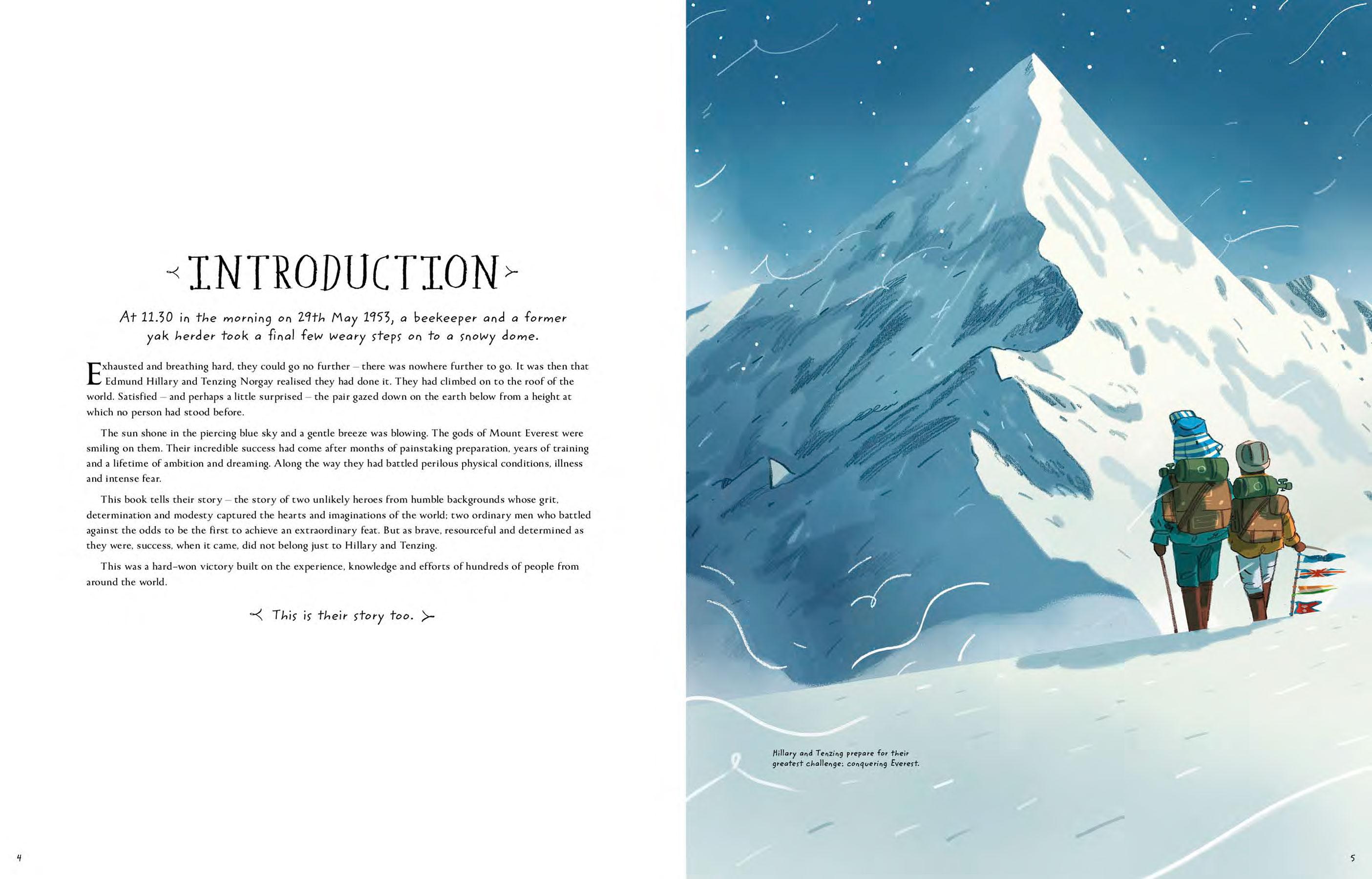 Beispielinhalt (Bild) Everest (Graphic Novel)