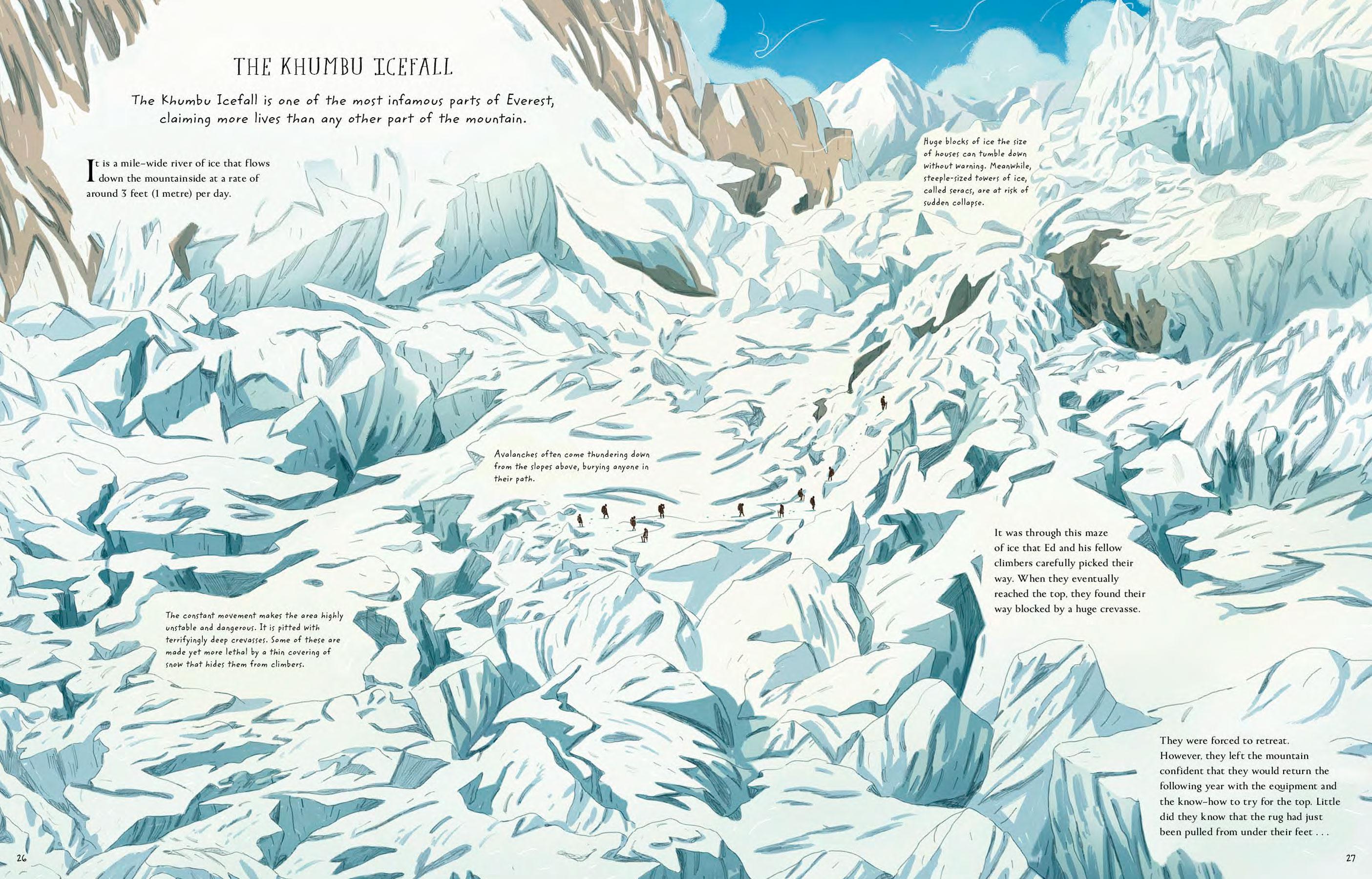 Beispielinhalt (Bild) Everest (Graphic Novel)