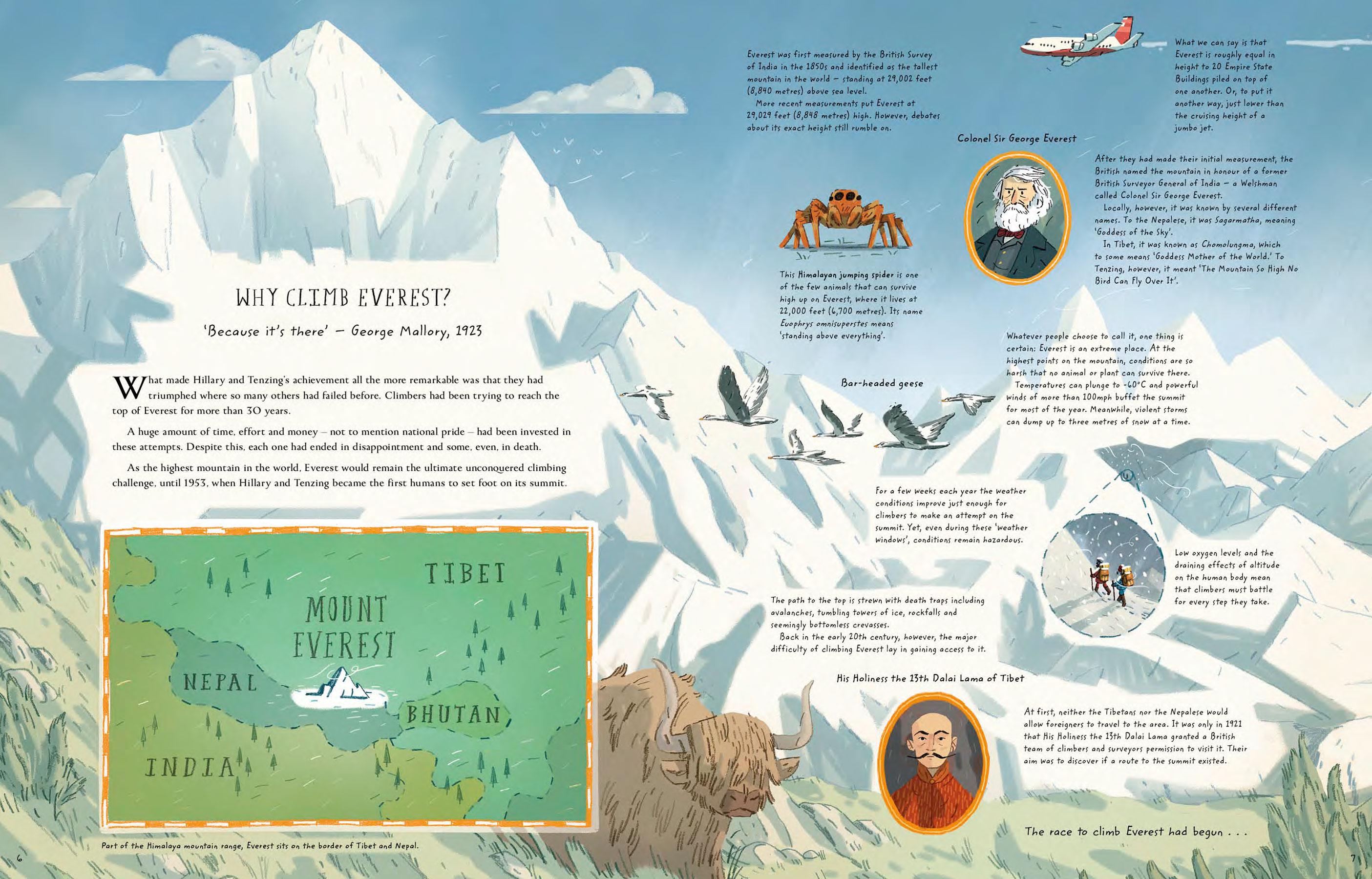 Beispielinhalt (Bild) Everest (Graphic Novel)