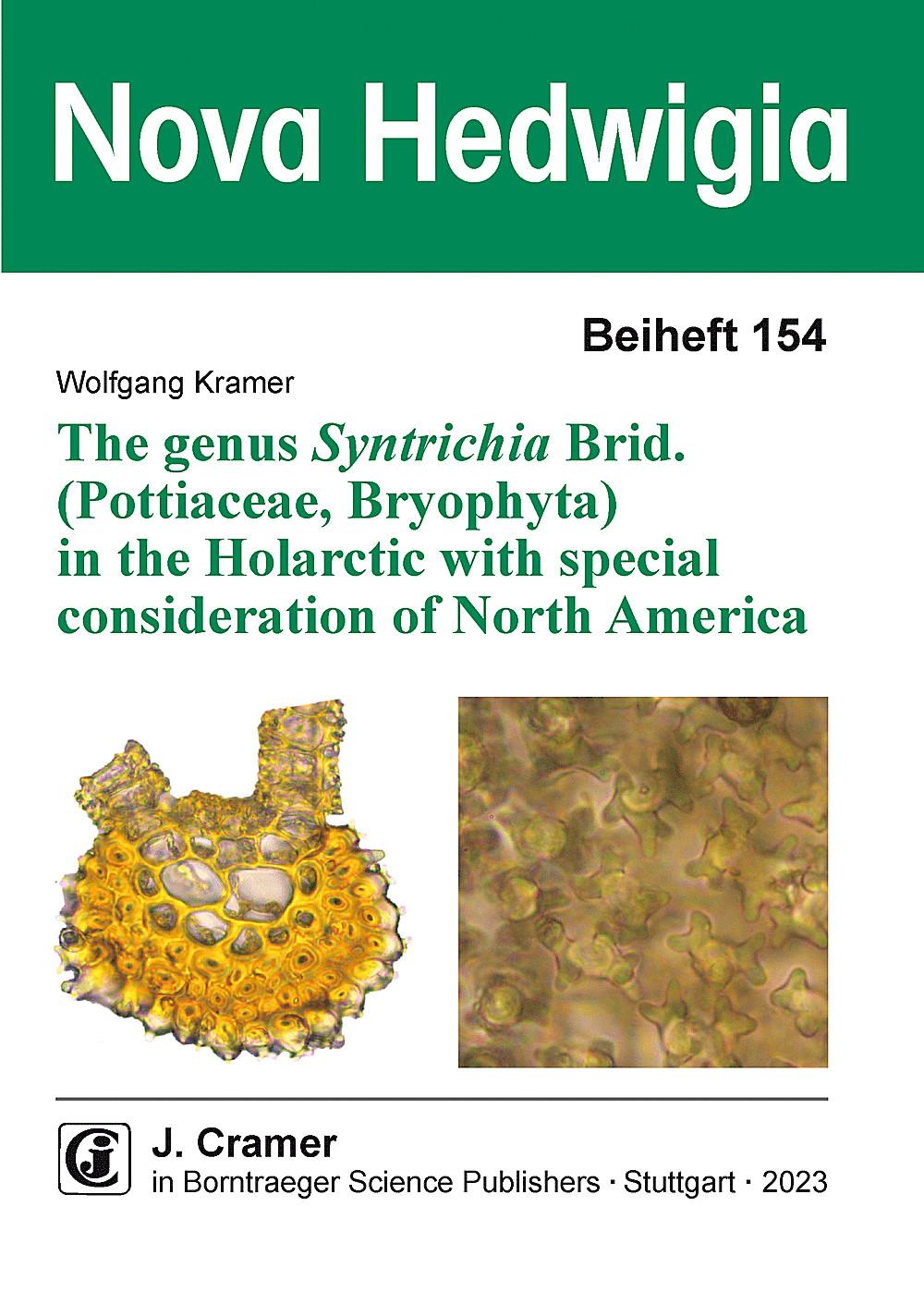 Vorderes Coverbild The genus Syntrichia Brid. (Pottiaceae, Bryophyta) in the Holarctic with special consideration of North America