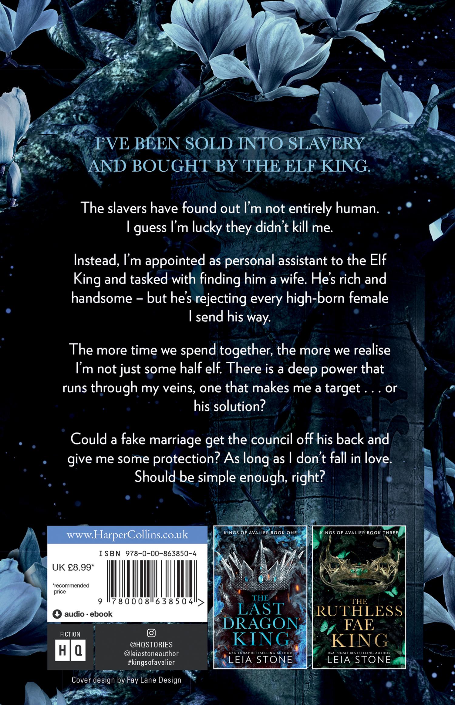 Rückseitencover The Broken Elf King