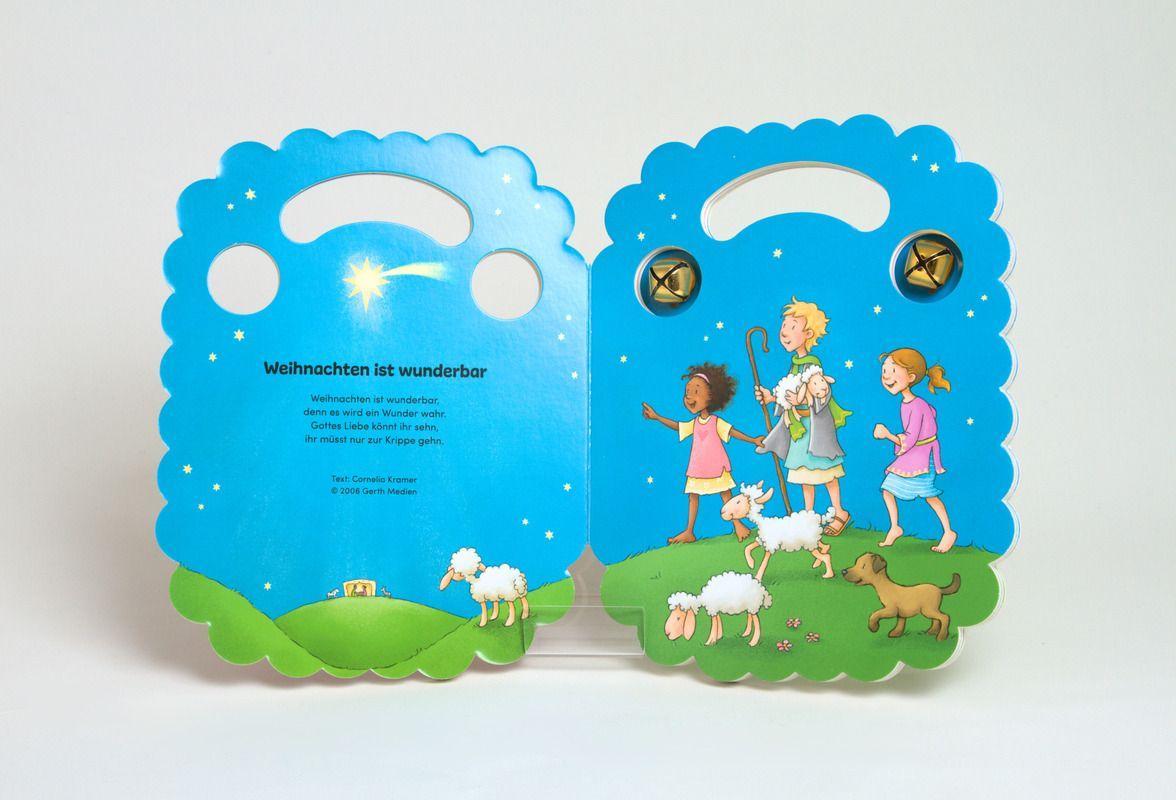 Beispielinhalt (Bild) Mein Kling- und Singbuch: Allererste Weihnachtslieder