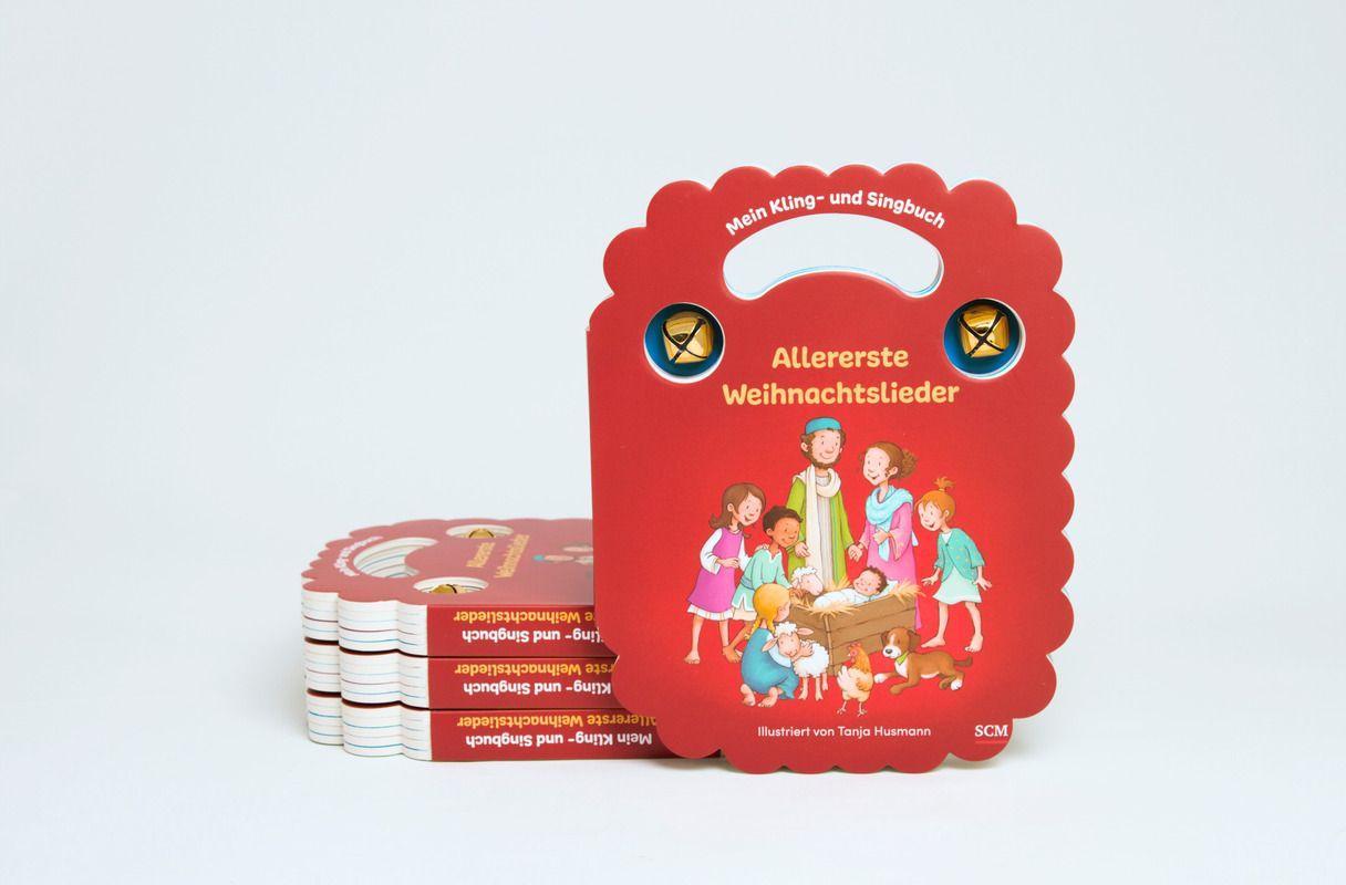 Beispielinhalt (Bild) Mein Kling- und Singbuch: Allererste Weihnachtslieder