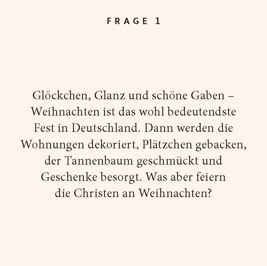 Beispielinhalt (Bild) Weihnachten-Quiz