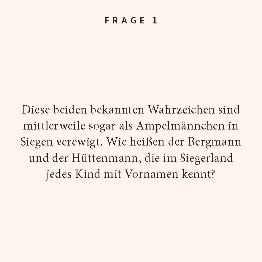 Beispielinhalt (Bild) Siegerland-Quiz