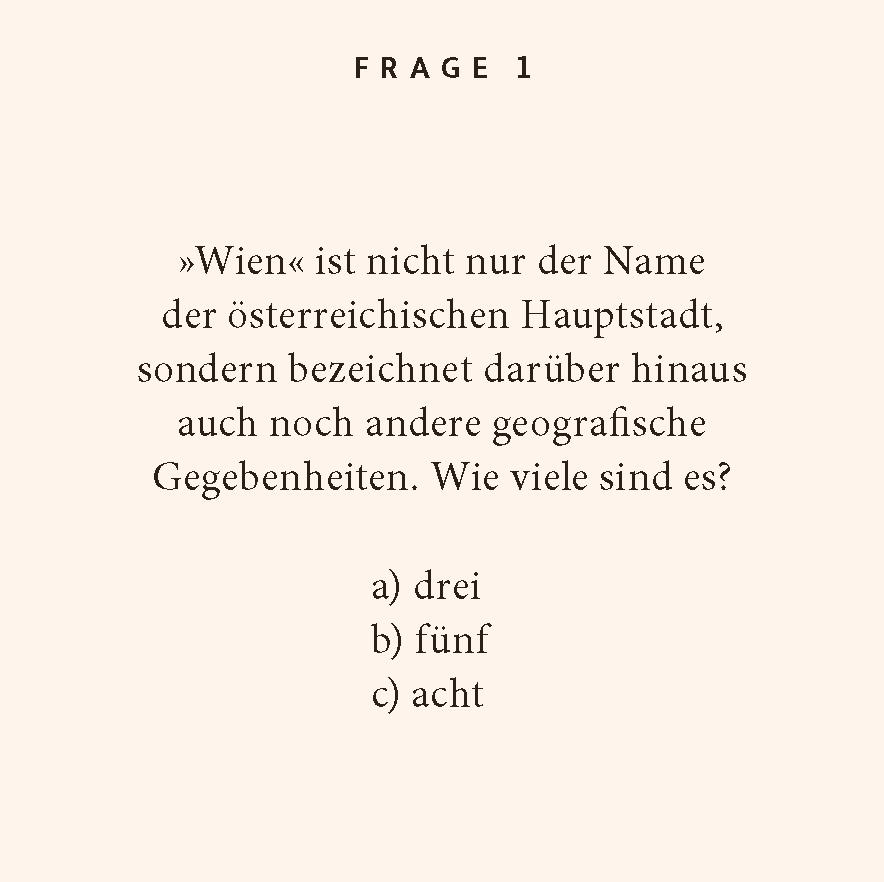 Beispielinhalt (Bild) Wien-Quiz