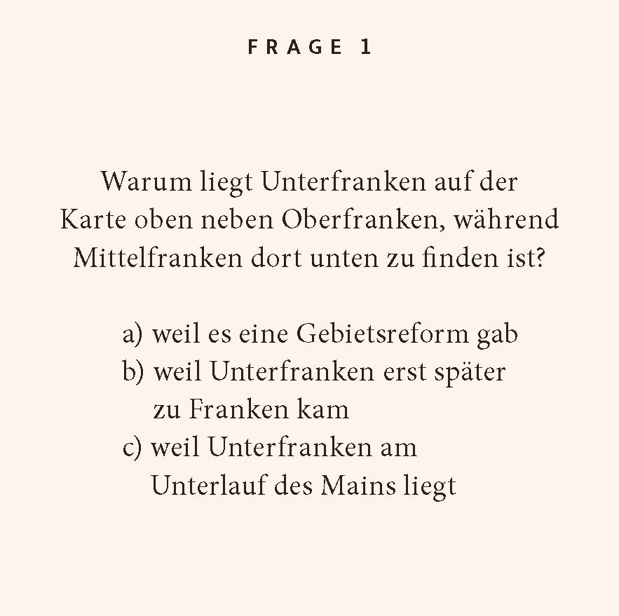 Beispielinhalt (Bild) Unterfranken-Quiz