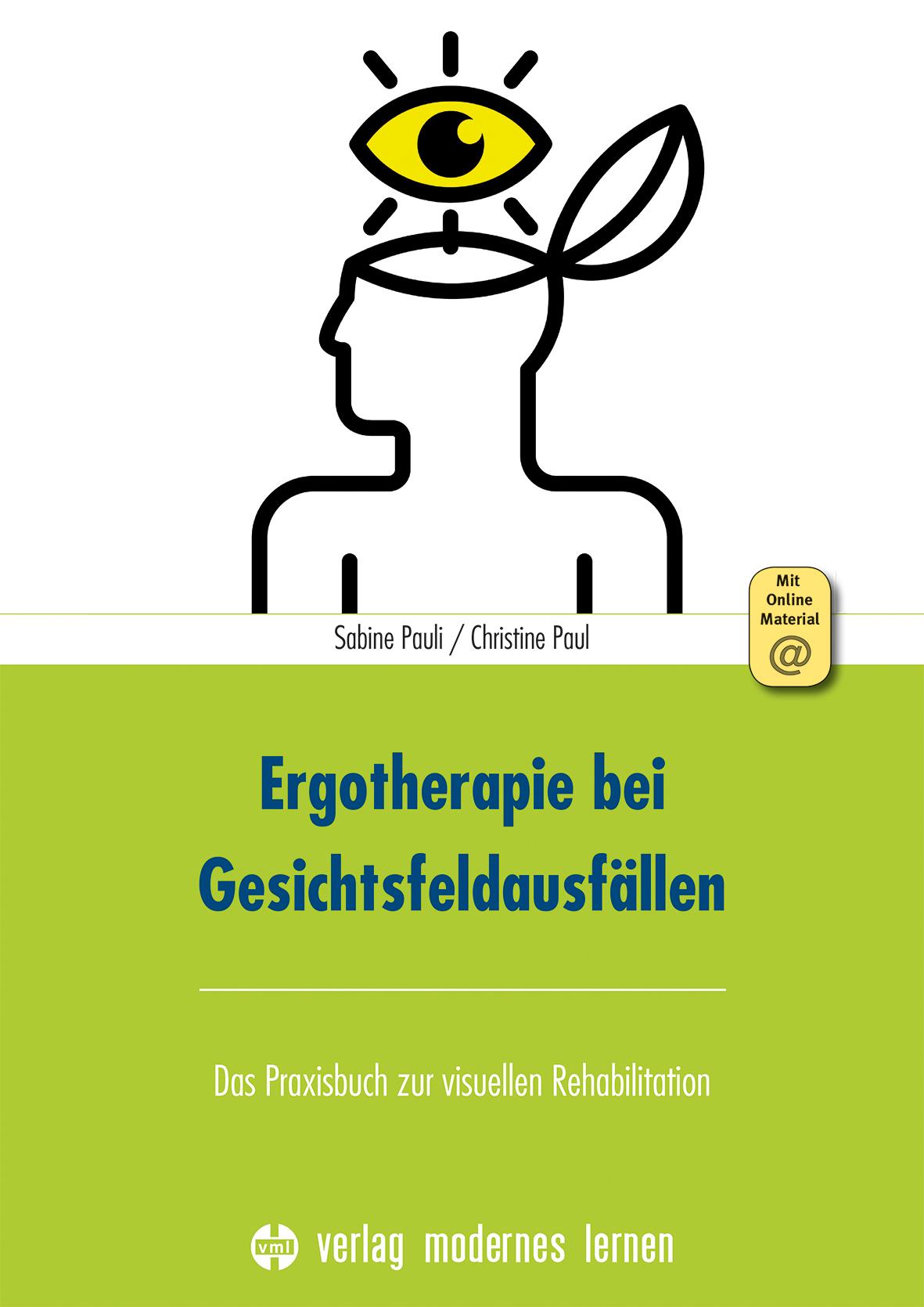 Vorderes Coverbild Ergotherapie bei Gesichtsfeldausfällen
