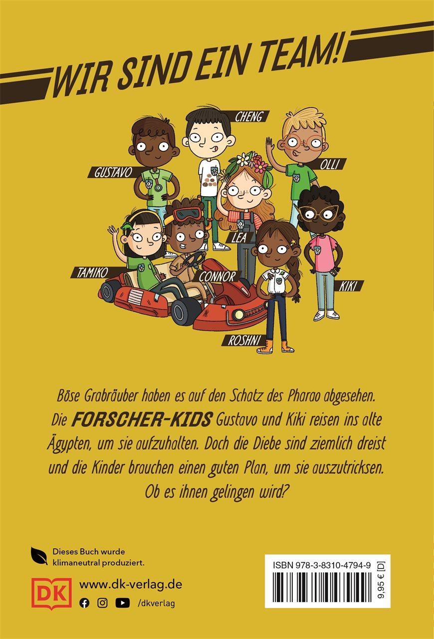 Rückseitencover Ein Fall für die Forscher-Kids 3. Der Schatz des Pharao