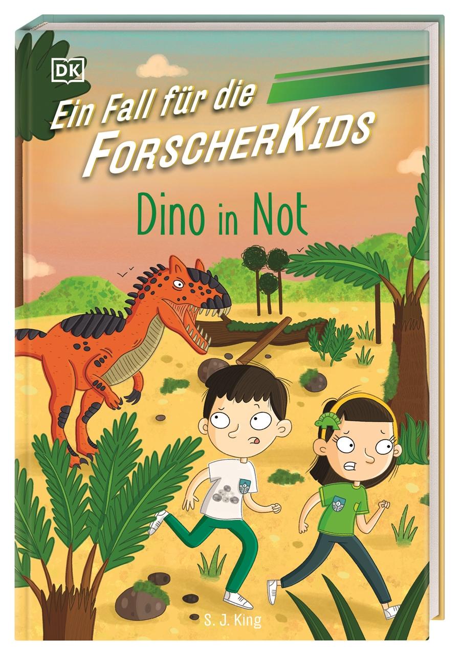 Vorderes Coverbild Ein Fall für die Forscher-Kids 4. Dino in Not