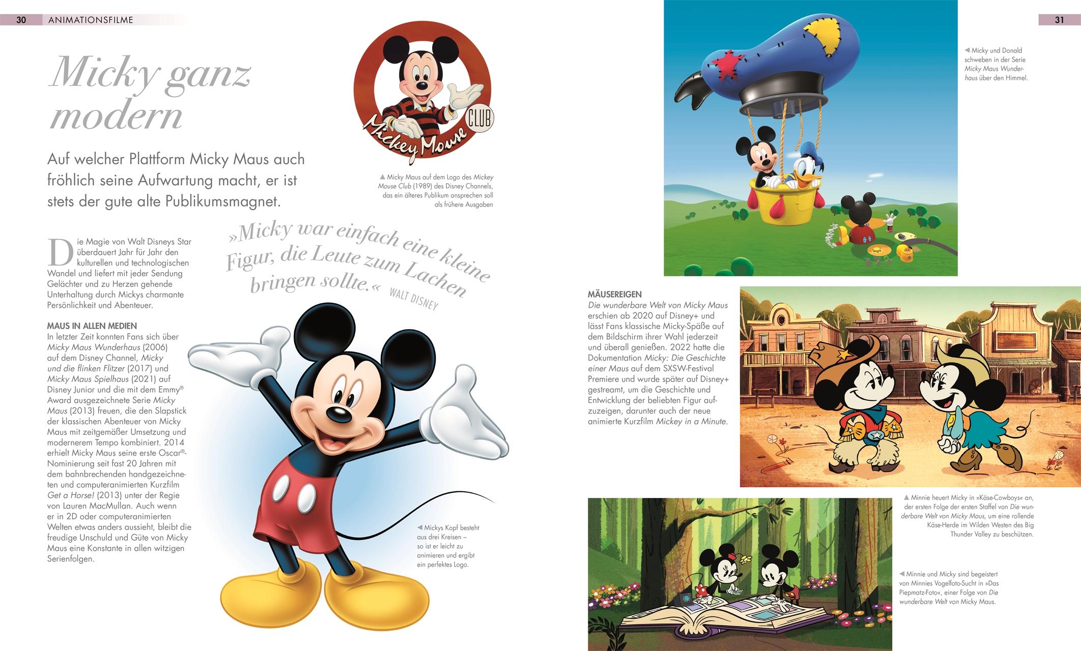 Beispielinhalt (Bild) Das Disney Buch