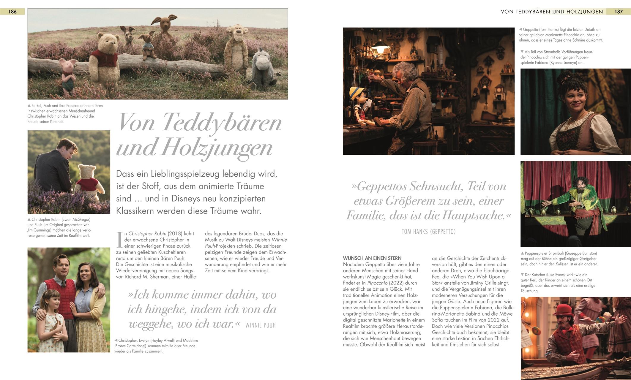 Beispielinhalt (Bild) Das Disney Buch