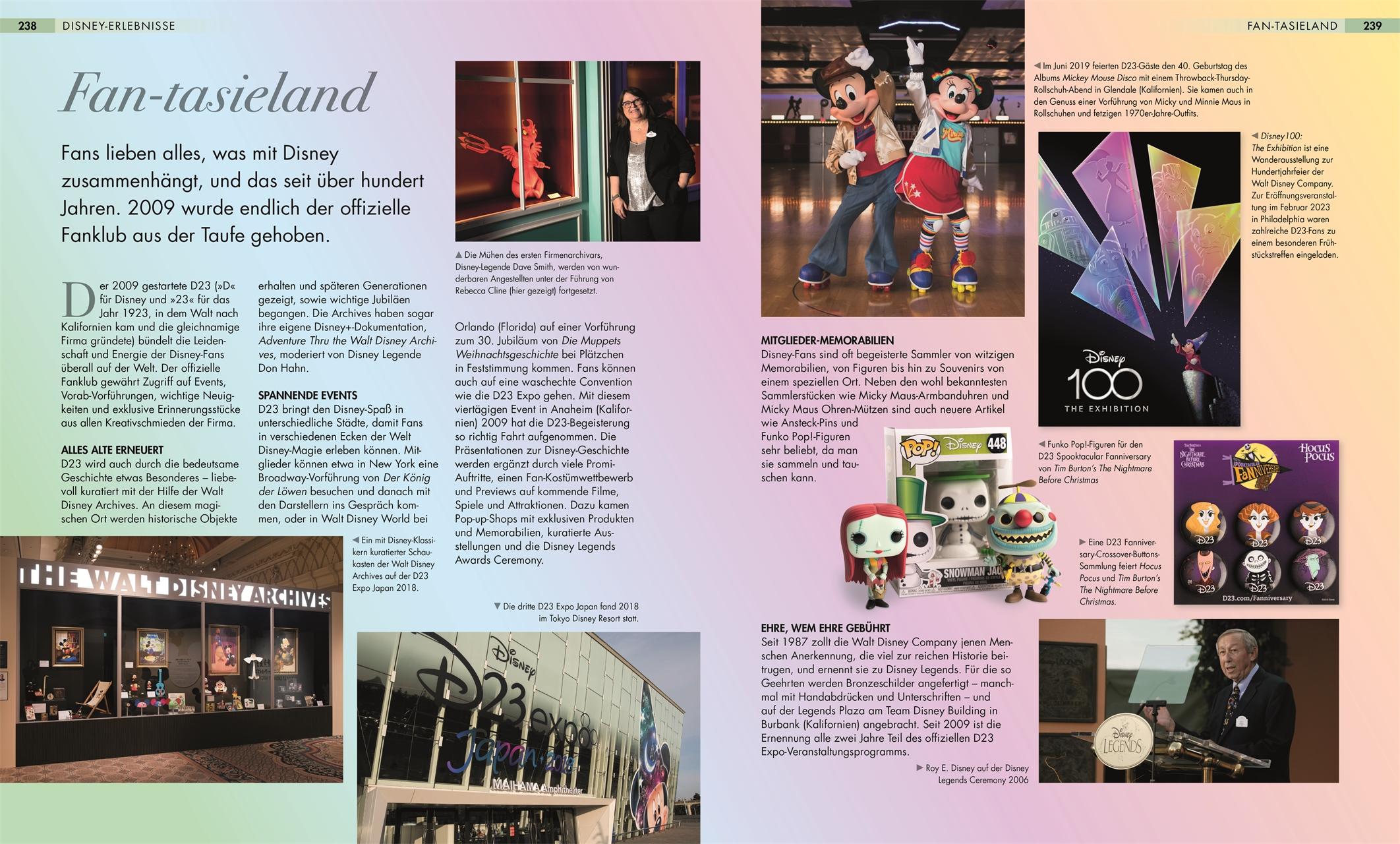 Beispielinhalt (Bild) Das Disney Buch