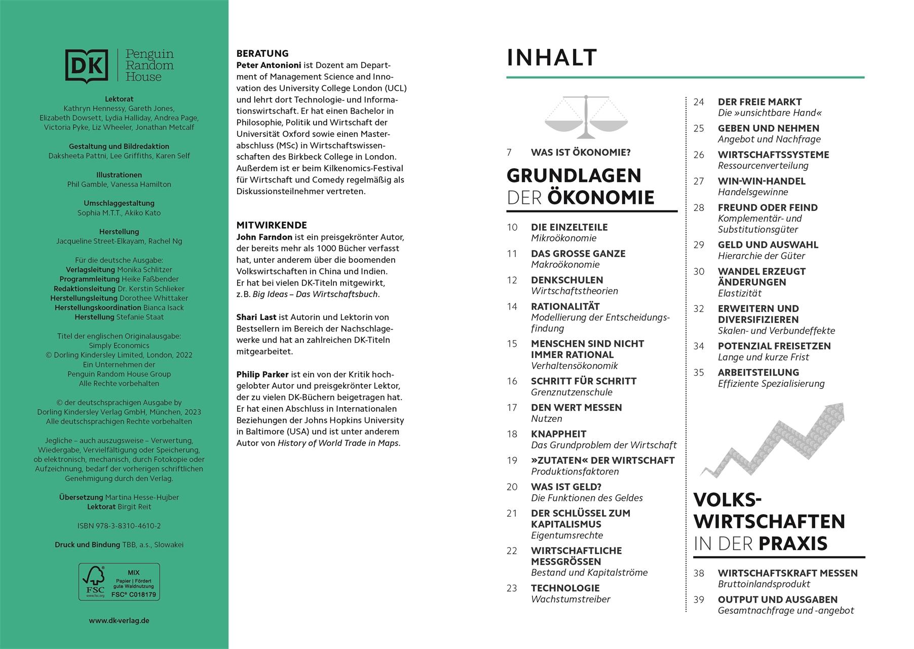 Beispielinhalt (Bild) SIMPLY. Wirtschaft