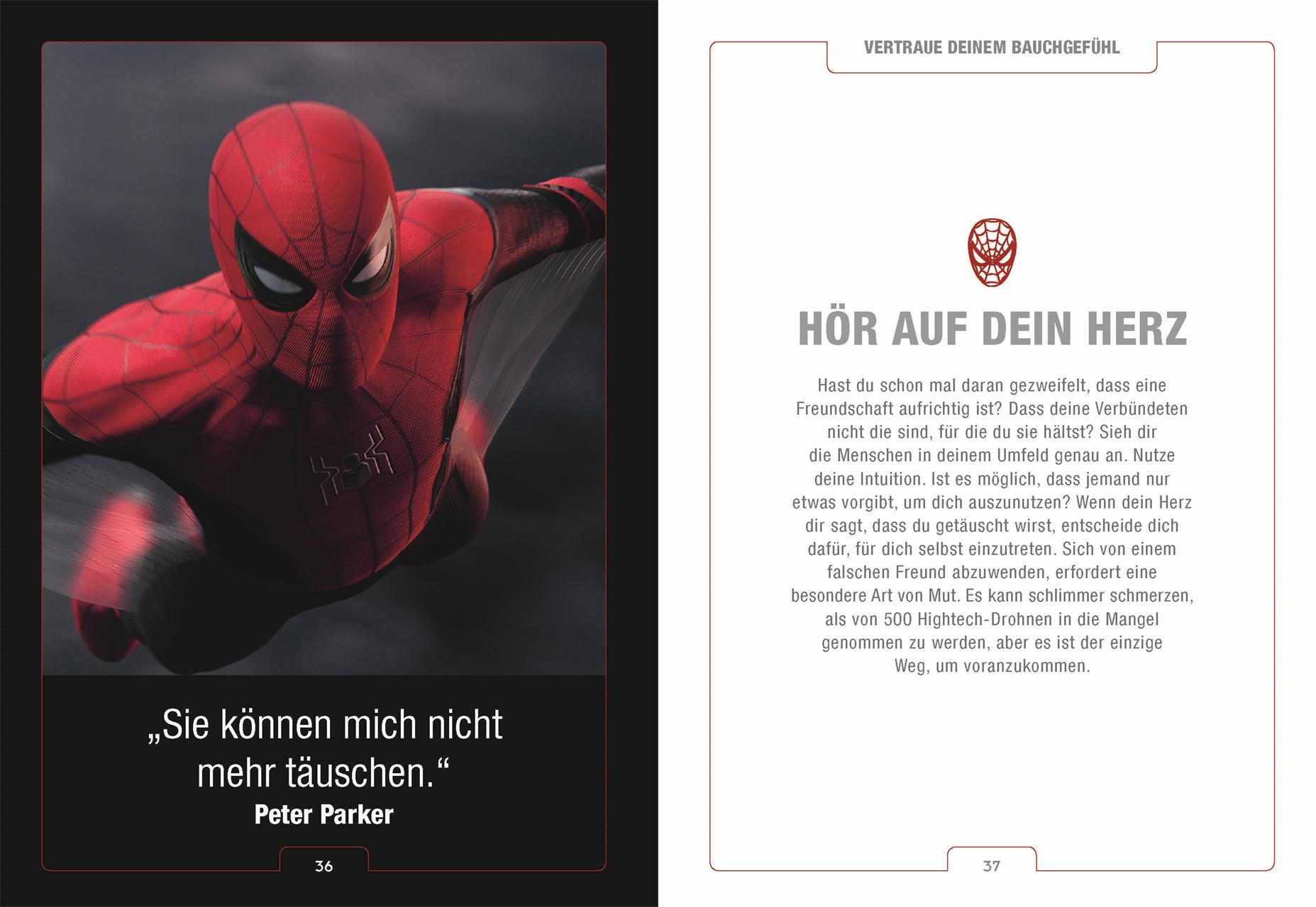 Beispielinhalt (Bild) MARVEL Studios Entdecke den Spider-Man in dir