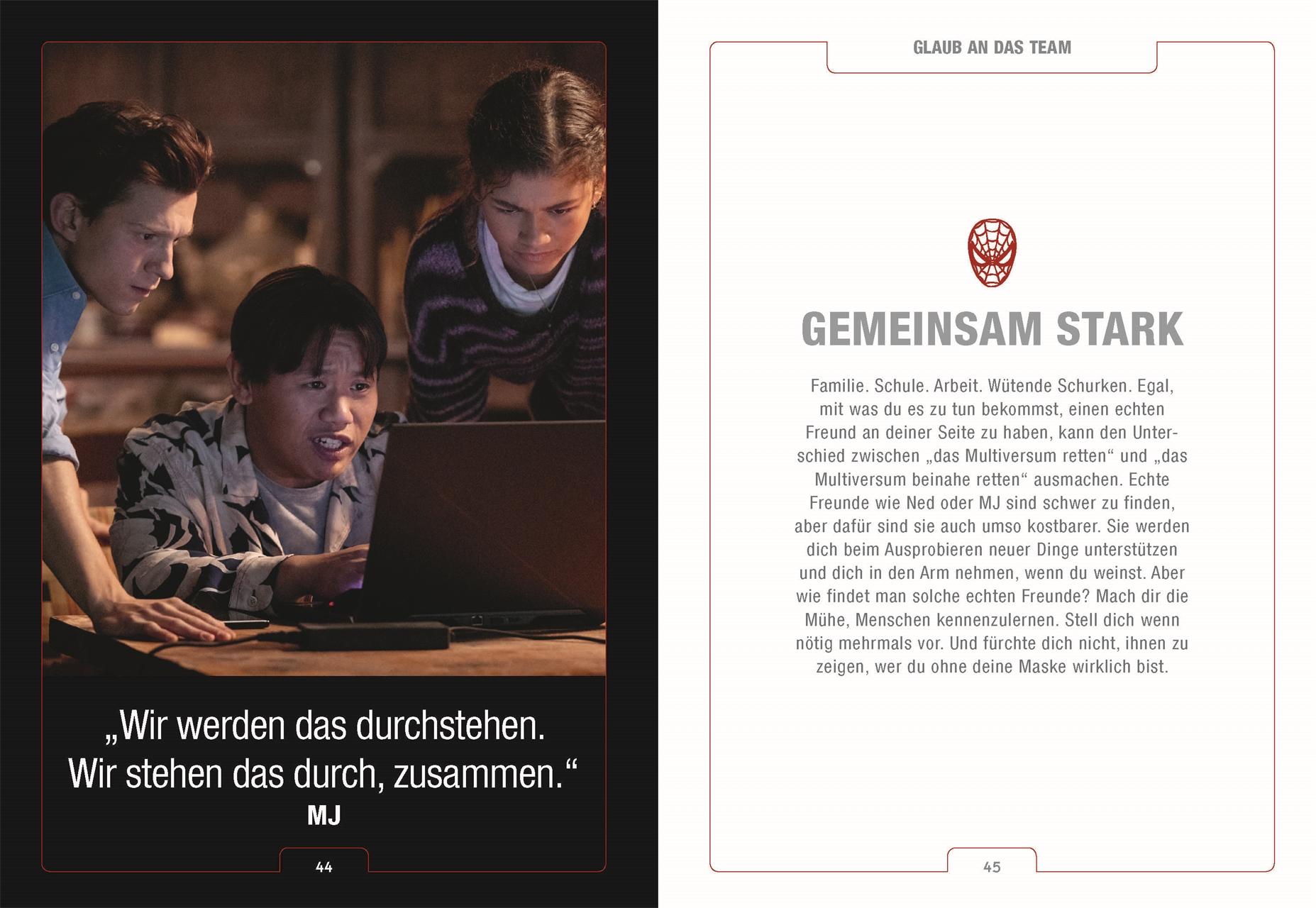 Beispielinhalt (Bild) MARVEL Studios Entdecke den Spider-Man in dir