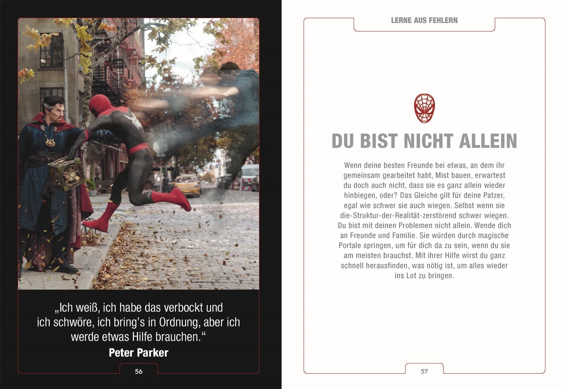 Beispielinhalt (Bild) MARVEL Studios Entdecke den Spider-Man in dir