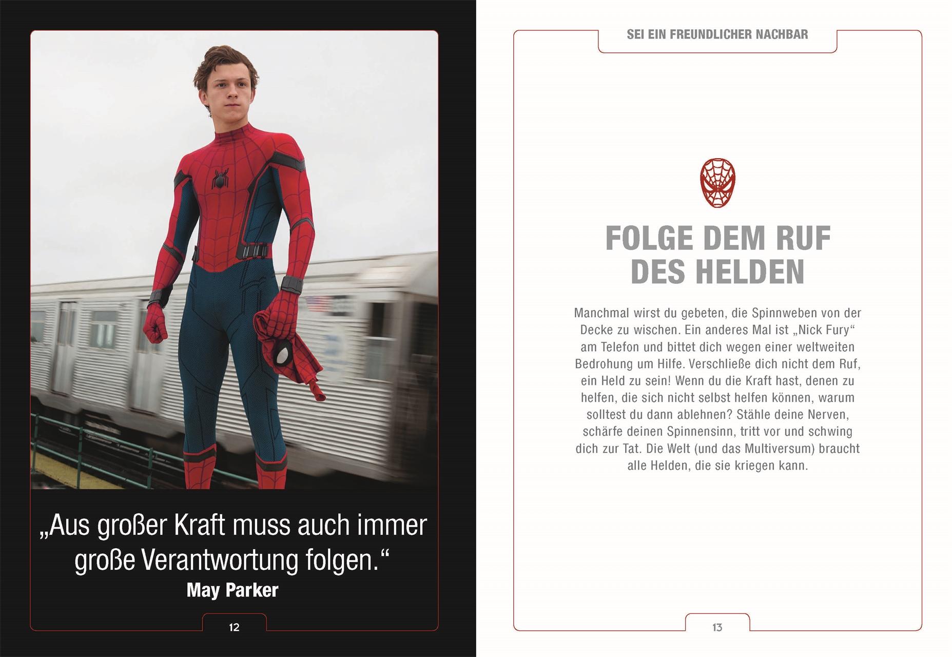 Beispielinhalt (Bild) MARVEL Studios Entdecke den Spider-Man in dir