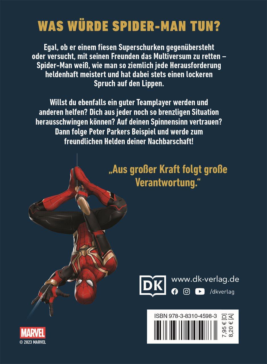 Rückseitencover MARVEL Studios Entdecke den Spider-Man in dir