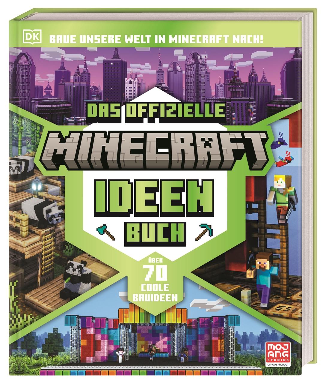 Vorderes Coverbild Das offizielle Minecraft Ideen Buch