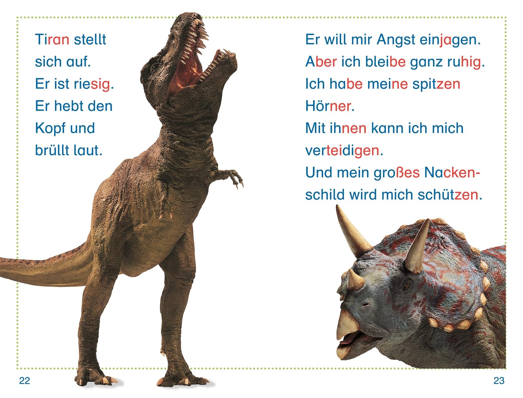 Beispielinhalt (Bild) SUPERLESER! Dino in Gefahr