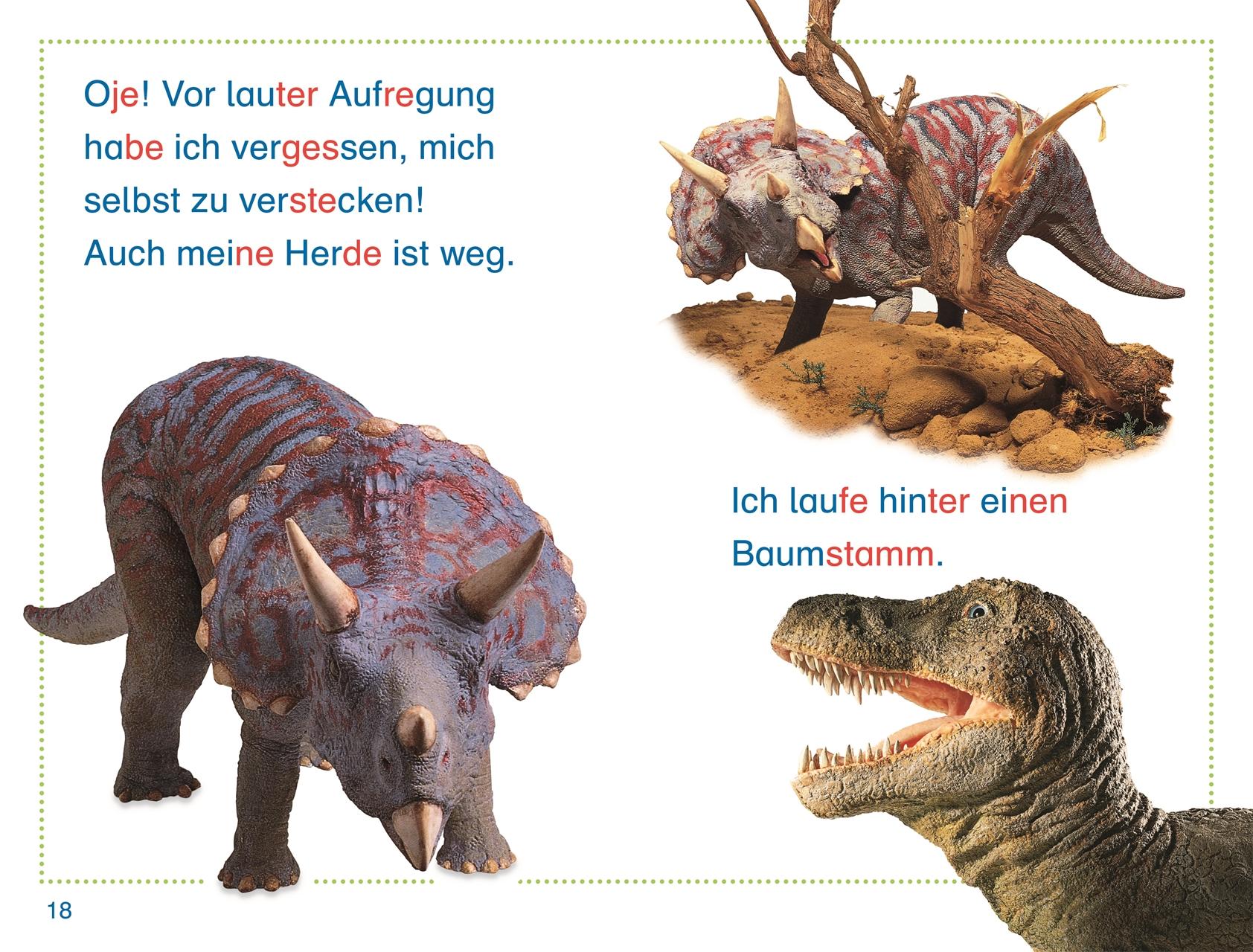 Beispielinhalt (Bild) SUPERLESER! Dino in Gefahr