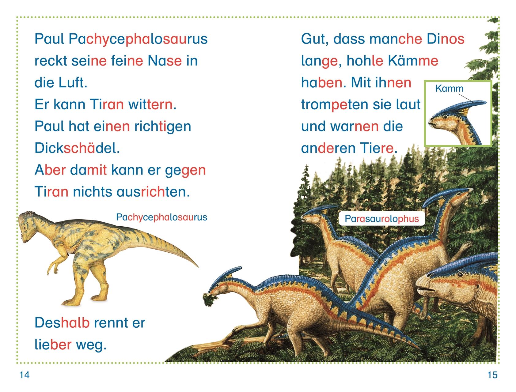 Beispielinhalt (Bild) SUPERLESER! Dino in Gefahr