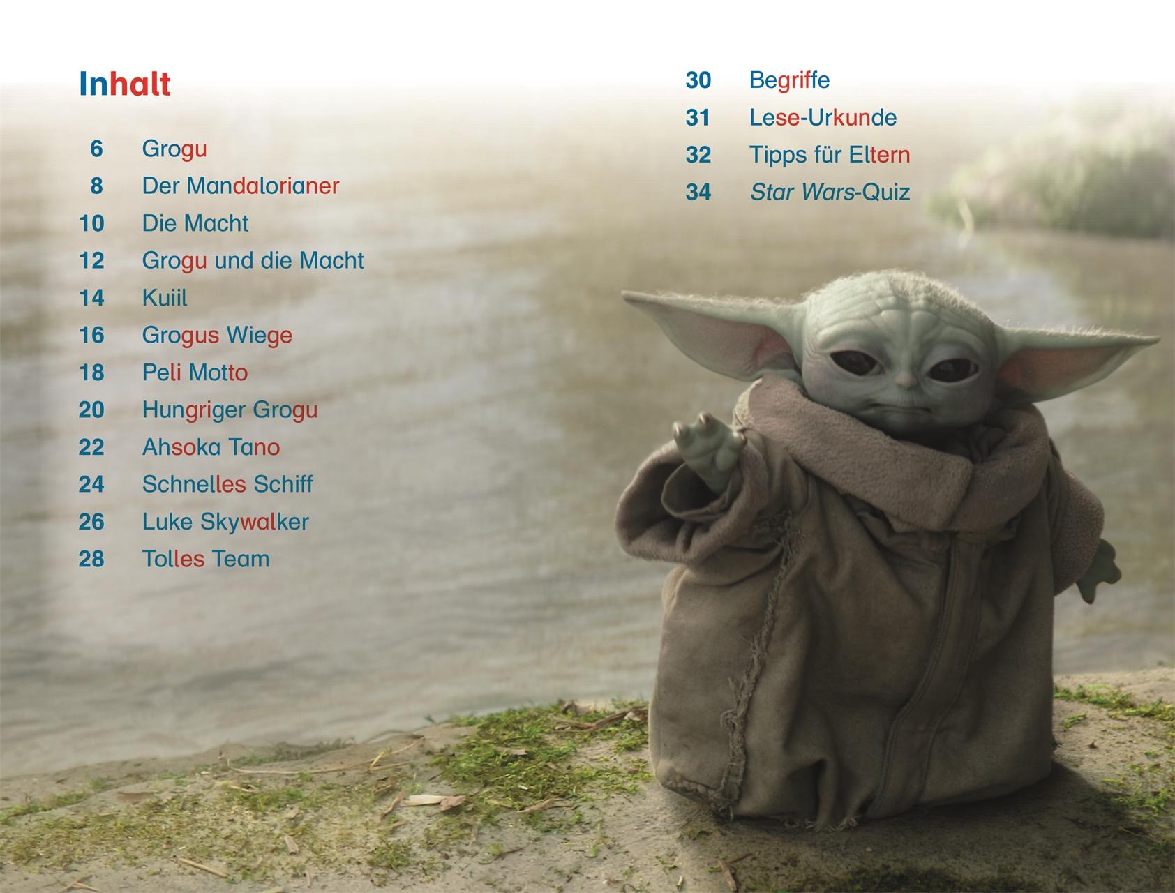 Beispielinhalt (Bild) SUPERLESER! Star Wars(TM) Grogus Galaxis