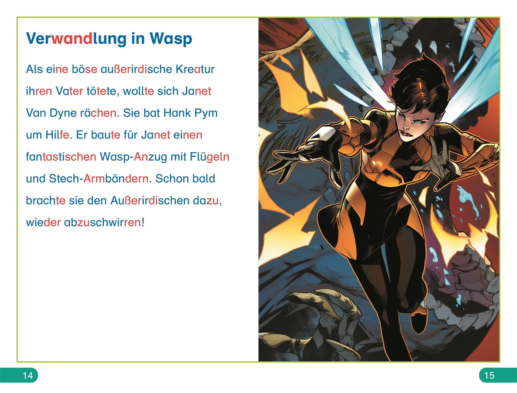 Beispielinhalt (Bild) SUPERLESER! MARVEL Ant-Man und Wasp Superstarkes Heldenteam