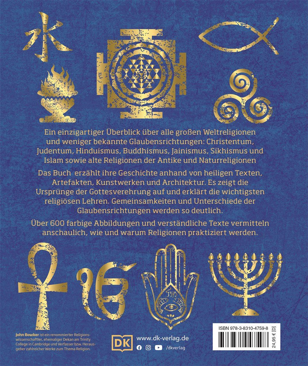 Rückseitencover Religionen der Welt