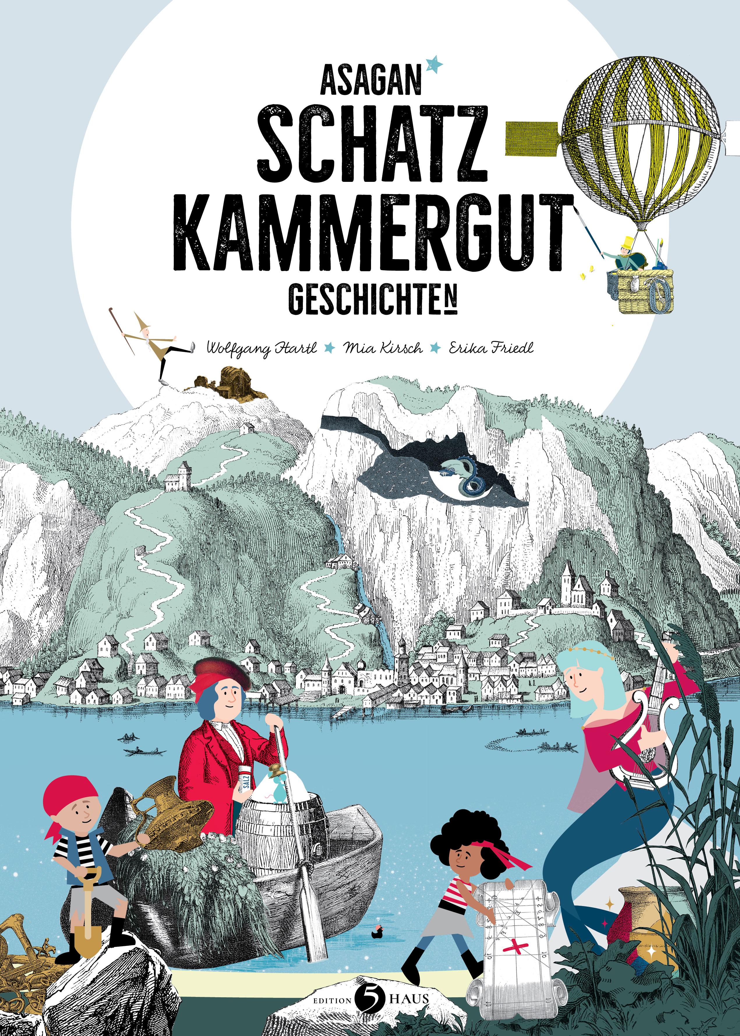 Vorderes Coverbild ASAGAN - Schatzkammergut-Geschichte(n)