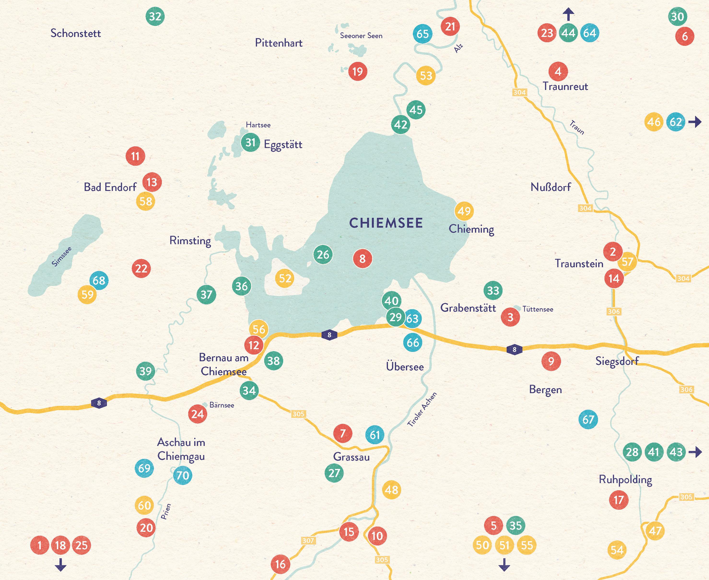 Beispielinhalt (Bild) Meine Auszeiten - Chiemgau
