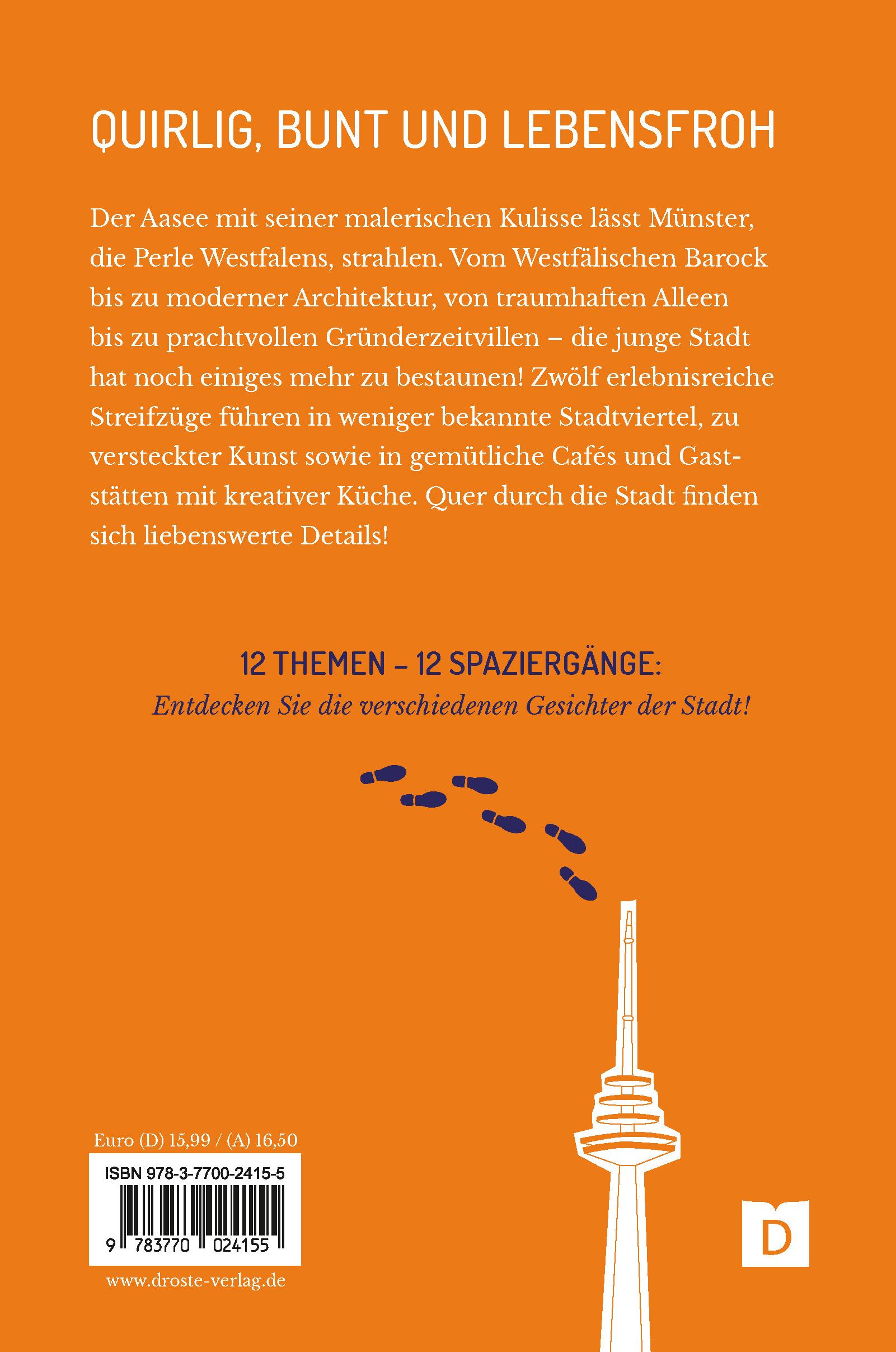 Rückseitencover Zu Fuß durch Münster