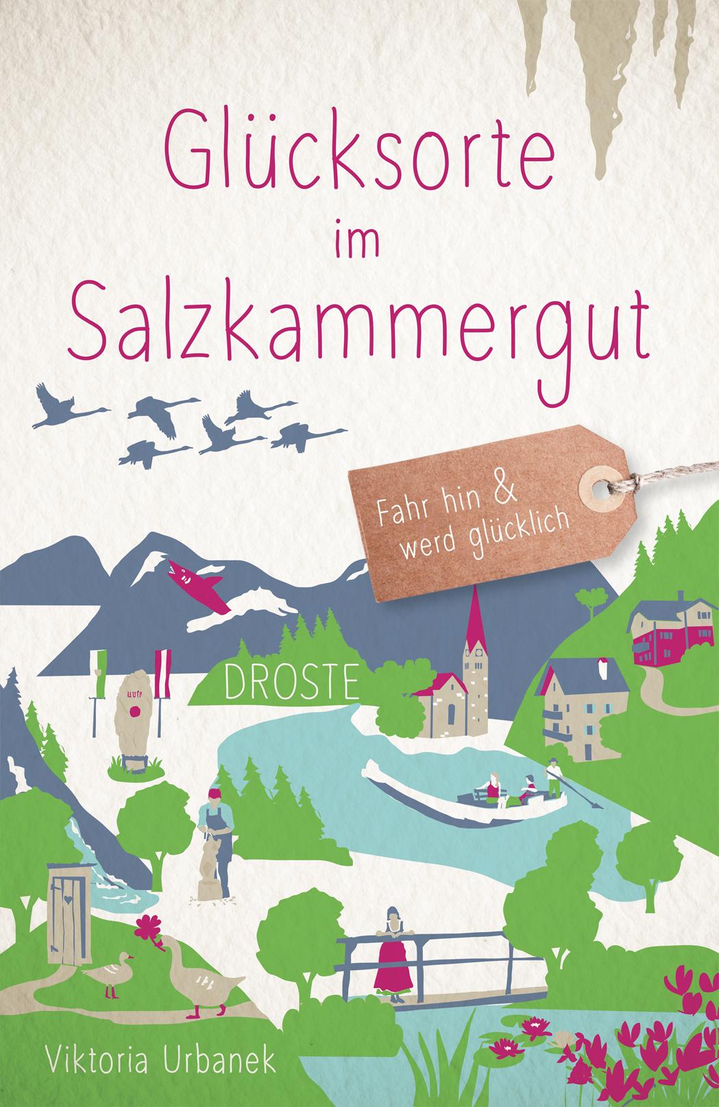 Vorderes Coverbild Glücksorte im Salzkammergut