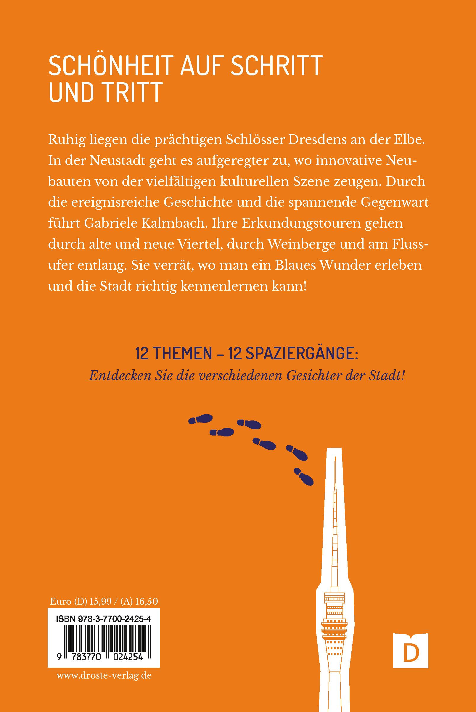 Rückseitencover Zu Fuß durch Dresden