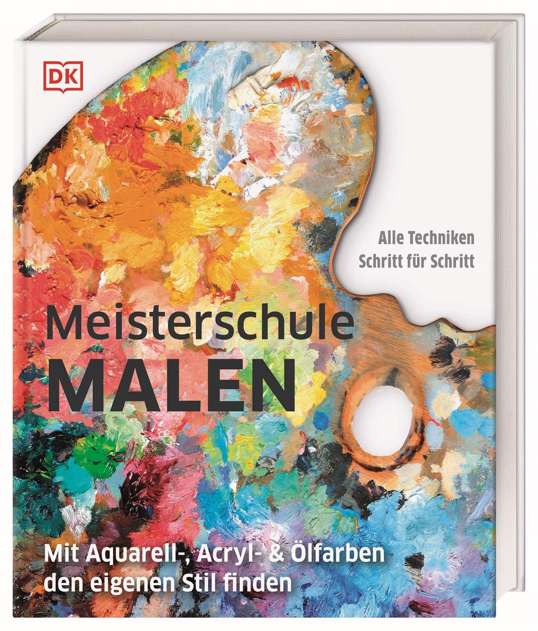 Vorderes Coverbild Meisterschule Malen