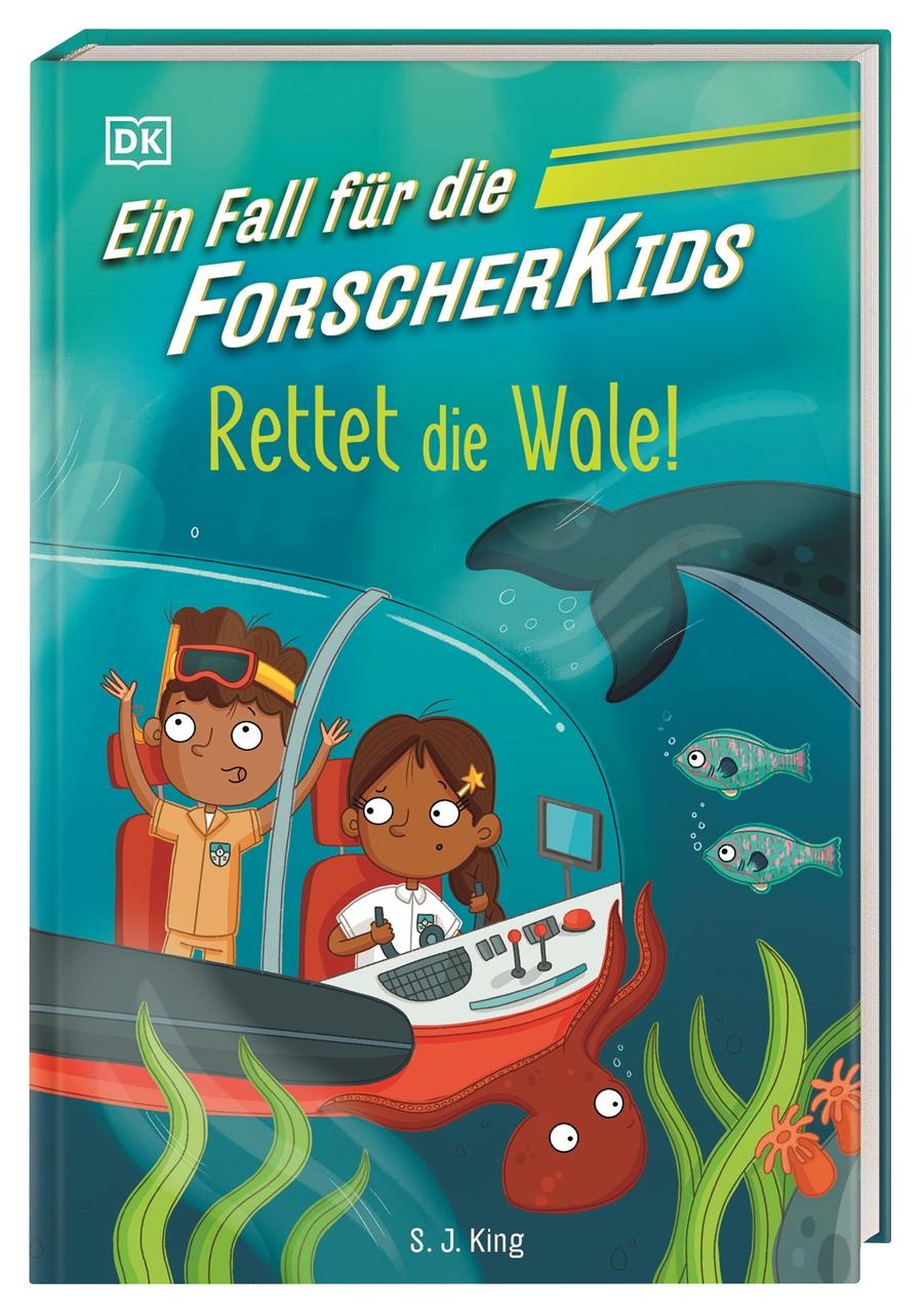 Vorderes Coverbild Ein Fall für die Forscher-Kids 1. Rettet die Wale!
