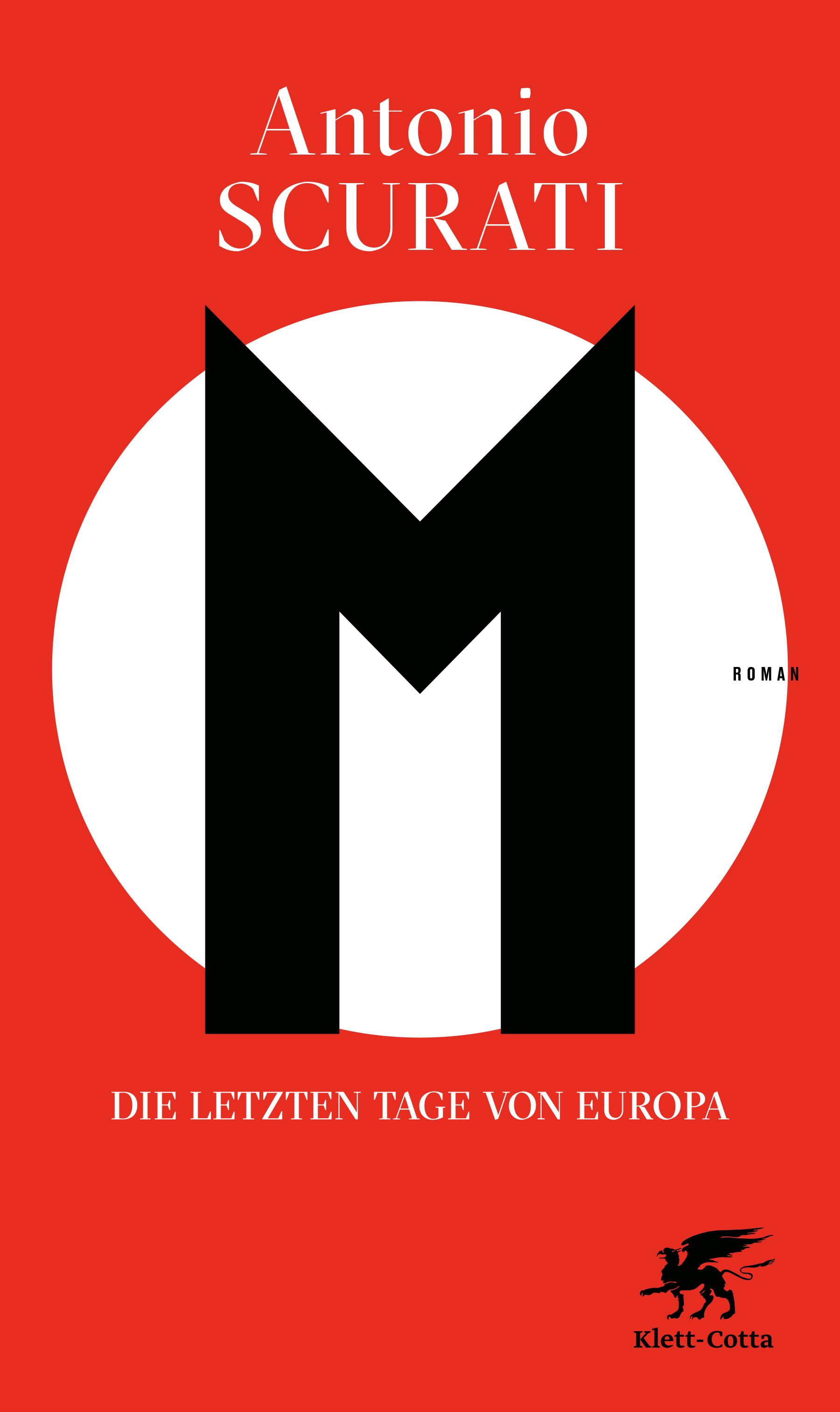 Vorderes Coverbild M. Die letzten Tage von Europa