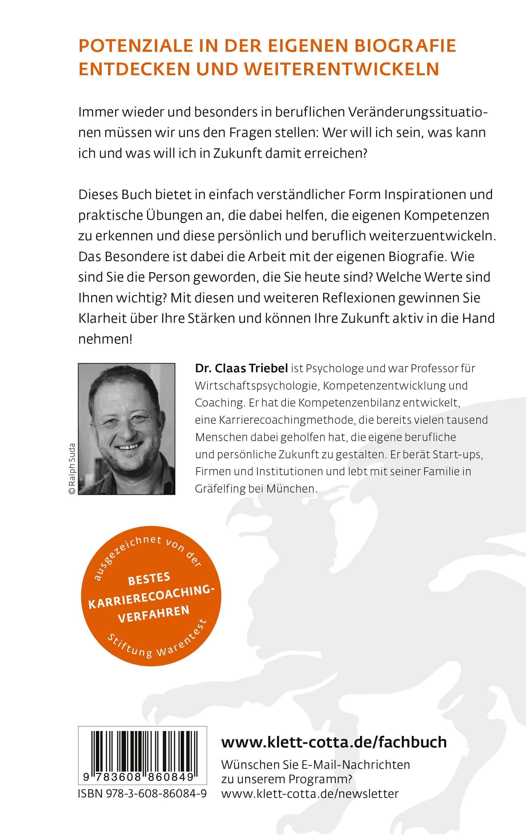 Rückseitencover Das bin ich. Das kann ich. Das will ich. (Fachratgeber Klett-Cotta, Bd.)