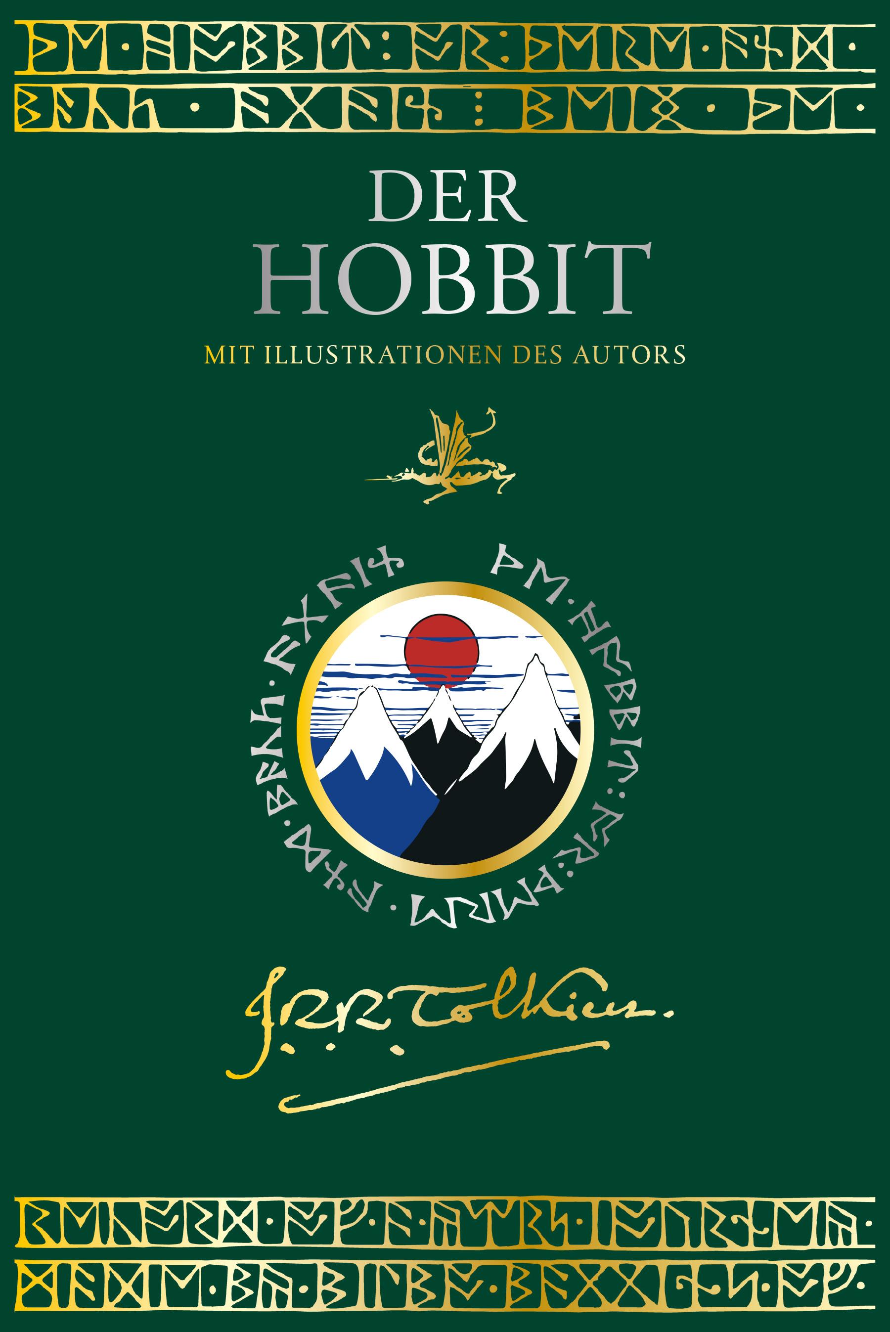 Vorderes Coverbild Der Hobbit Luxusausgabe