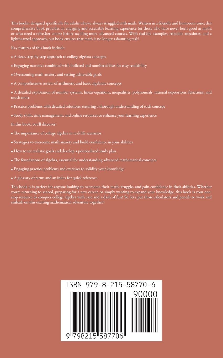 Rückseitencover Conquering College Algebra