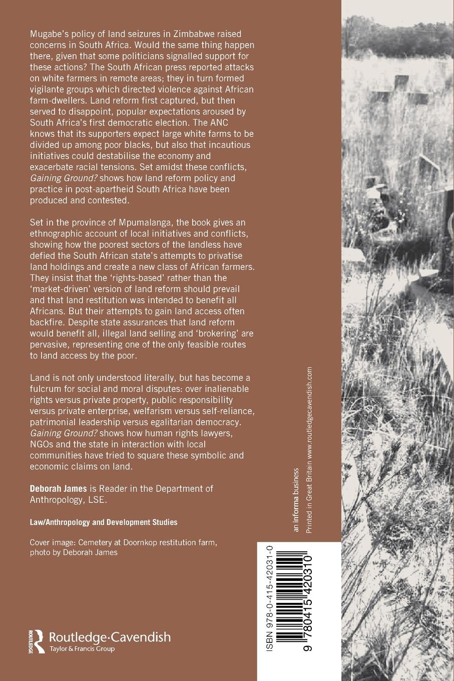 Rückseitencover Gaining Ground?