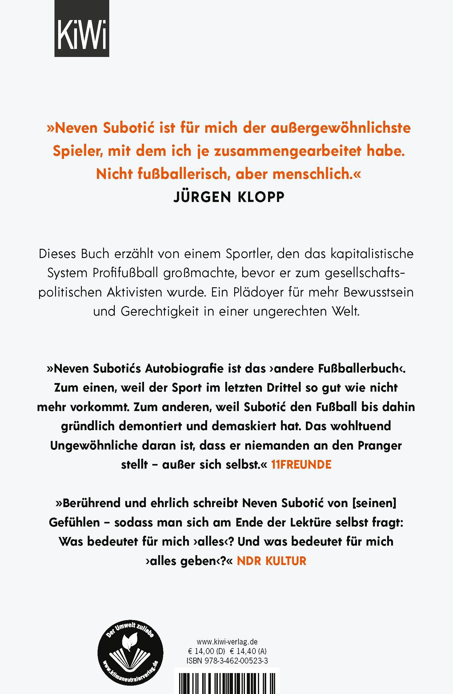 Rückseitencover Alles geben