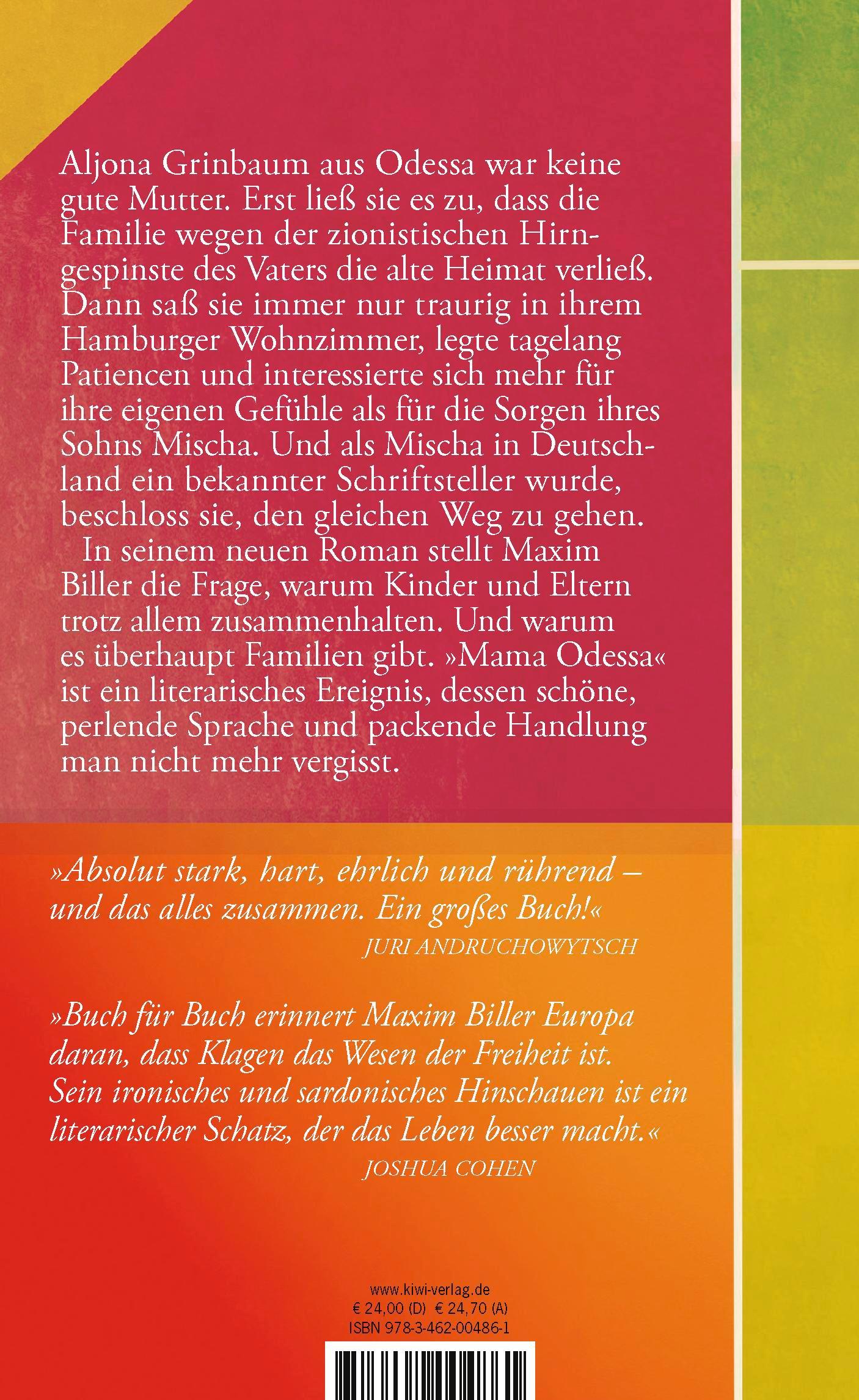 Rückseitencover Mama Odessa