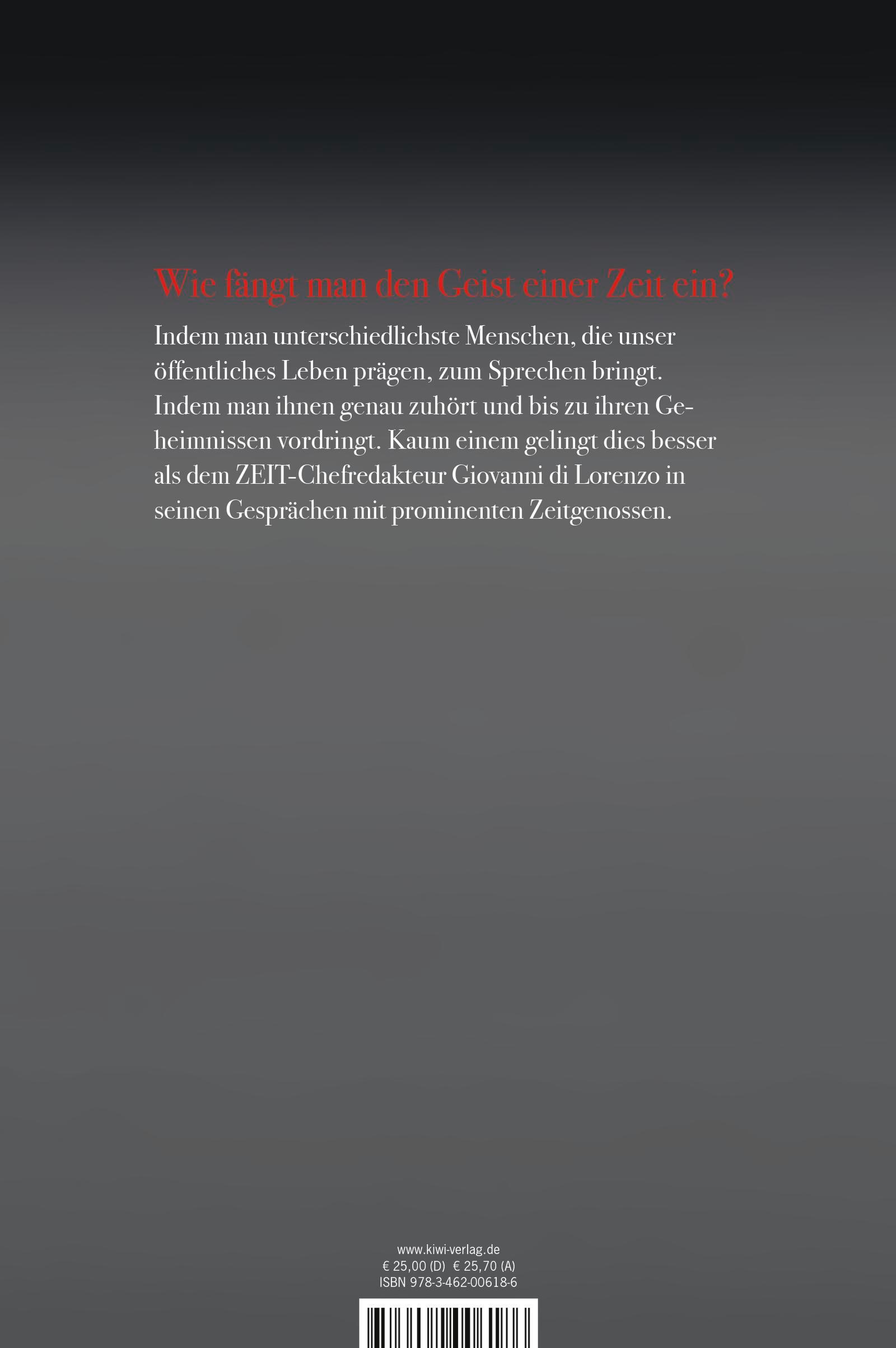 Rückseitencover Vom Leben und anderen Zumutungen