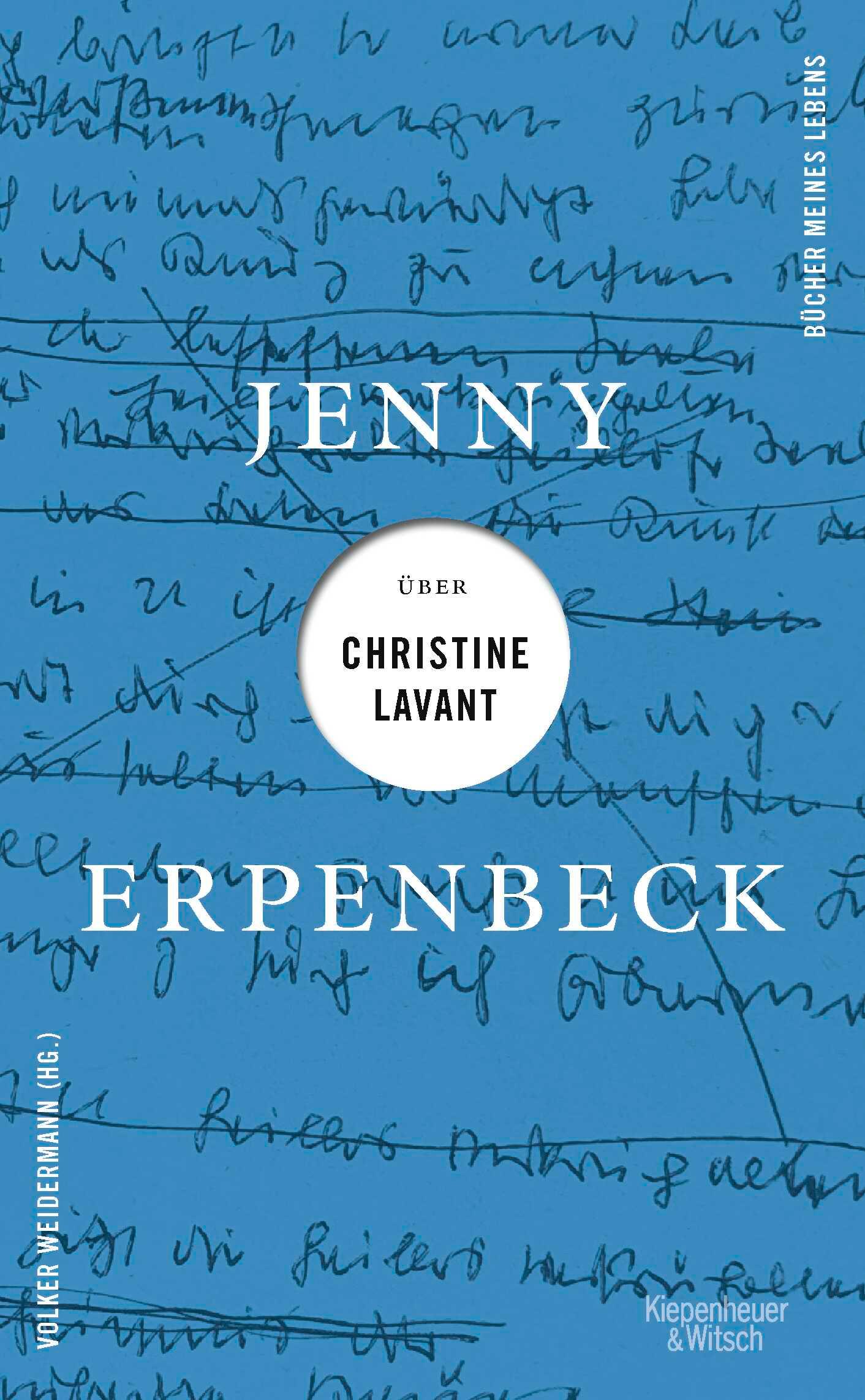 Vorderes Coverbild Jenny Erpenbeck über Christine Lavant